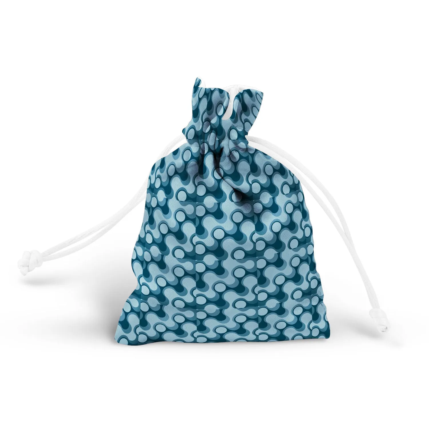 Abstract Retro D3 Pouch Wrist Potli Bag | Bag for Weddings & Casual Parties