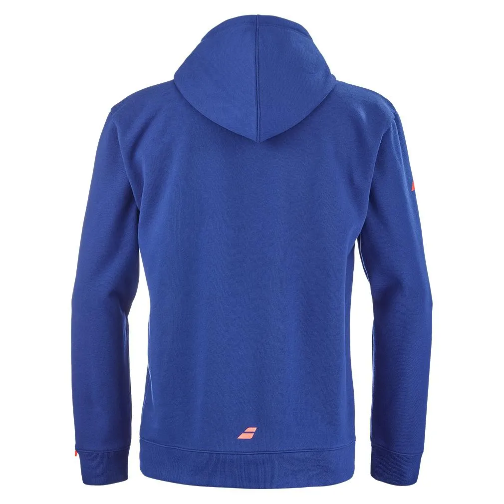 Men`s Exercise Hood Sweater Estate Blue