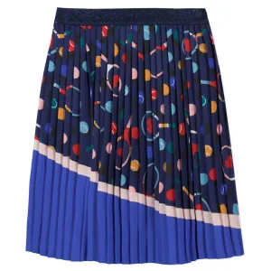 Sporty Print Midi Skirt  - 70% OFF FINAL SALE